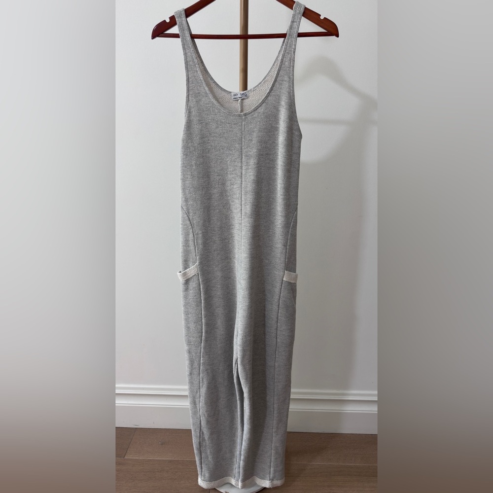 Only Hearts Heather Gray Jumpsuit medium
